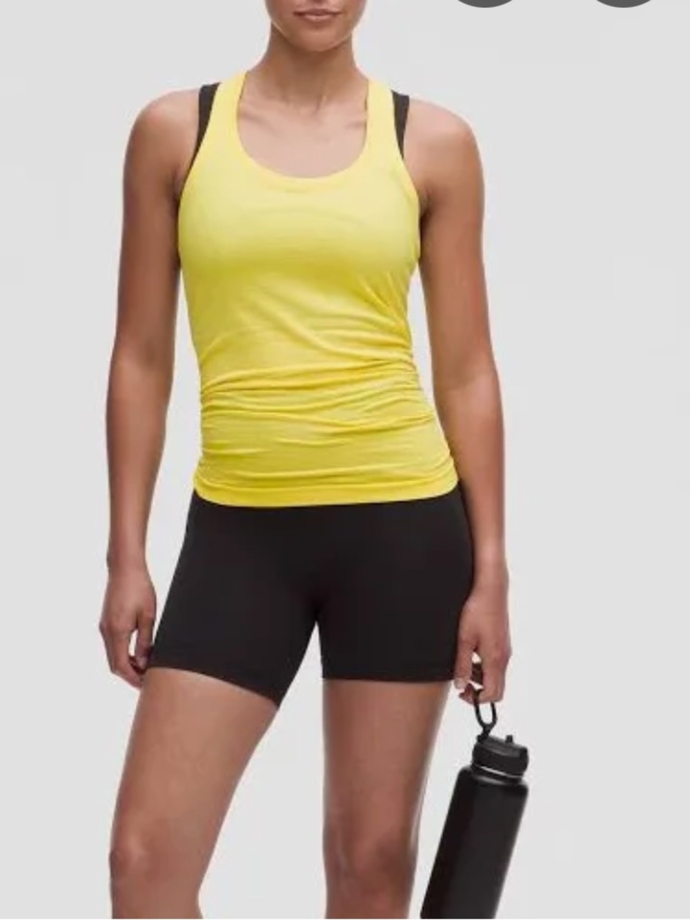 Lululemon Swiftly Tech Racerback Tank Yellow Size 10
